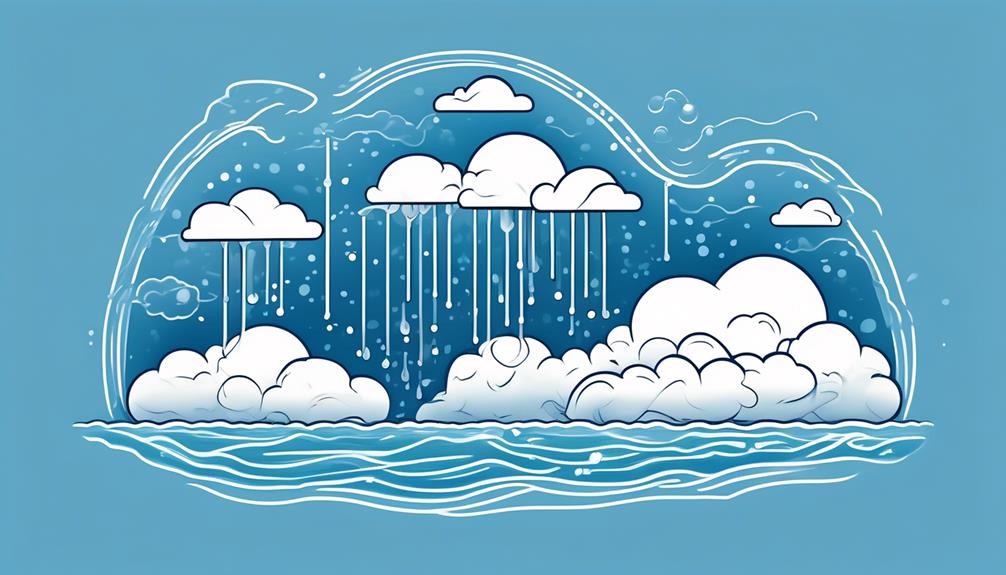 clouds in the water cycle