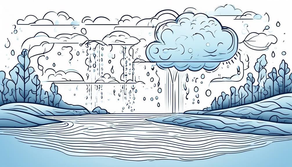 detailed explanation of water cycle stages