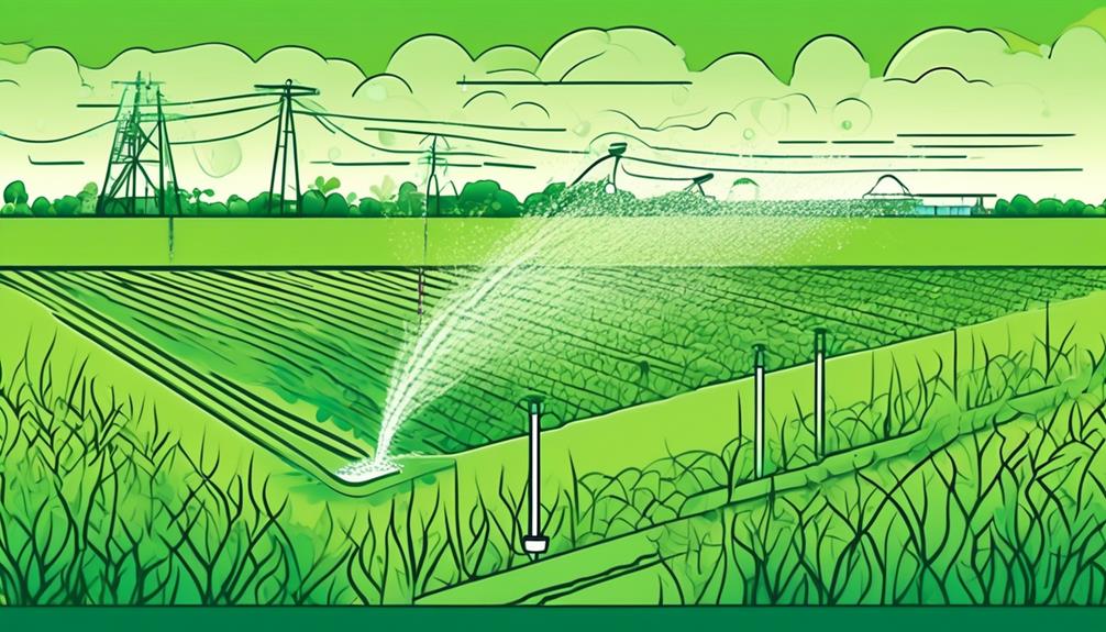 efficient irrigation with automation
