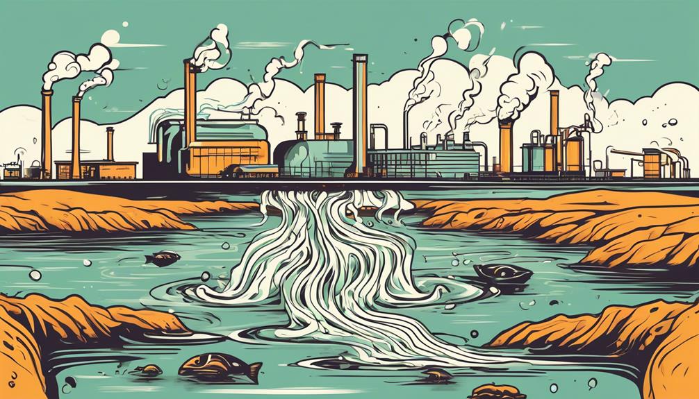 industries and water pollution