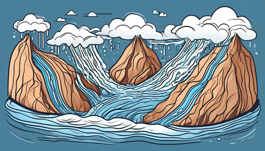 lingering water on streets