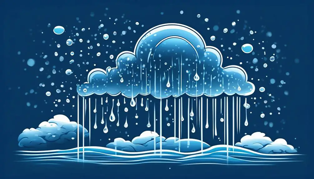 water cycle condensation process